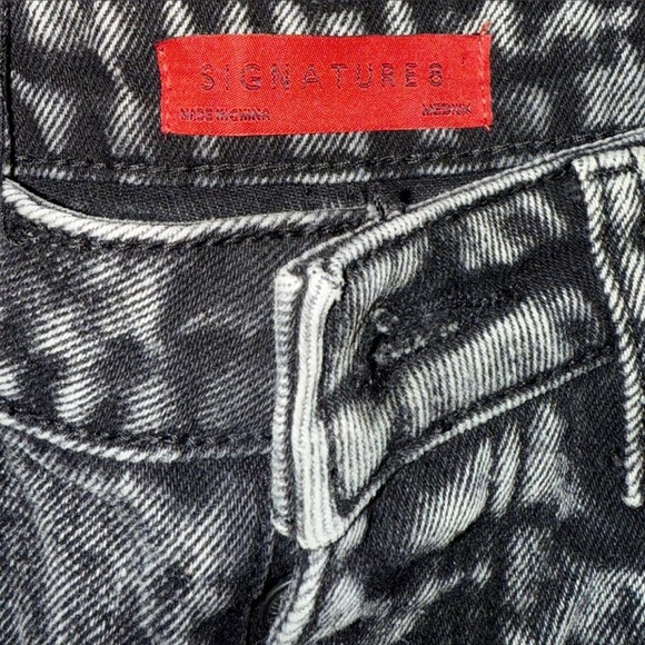 High Rise Distressed Jean Shorts - Picture 6 of 8